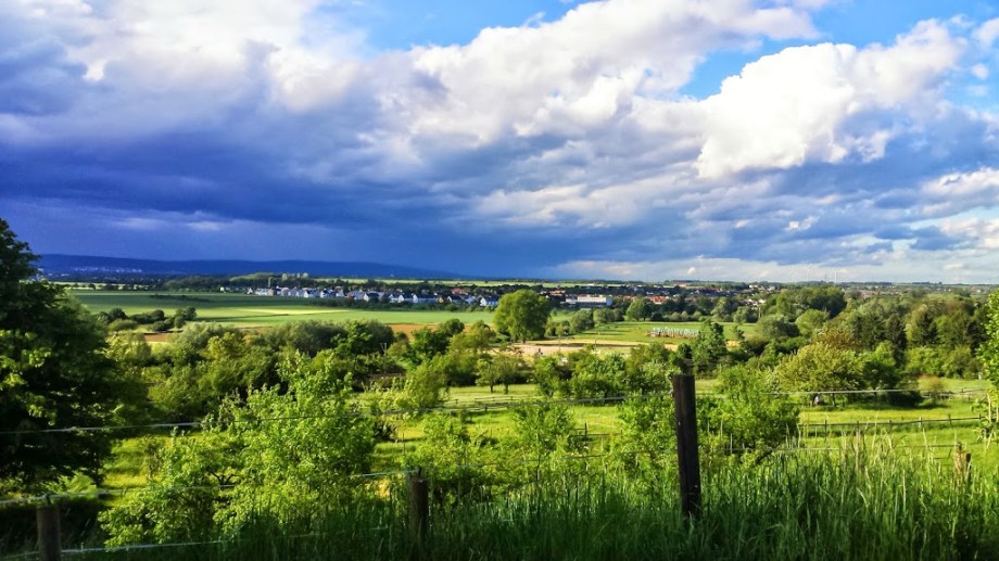 A view of modern Harheim (from http://www.tc-ffm.de/?tag=fruehling)