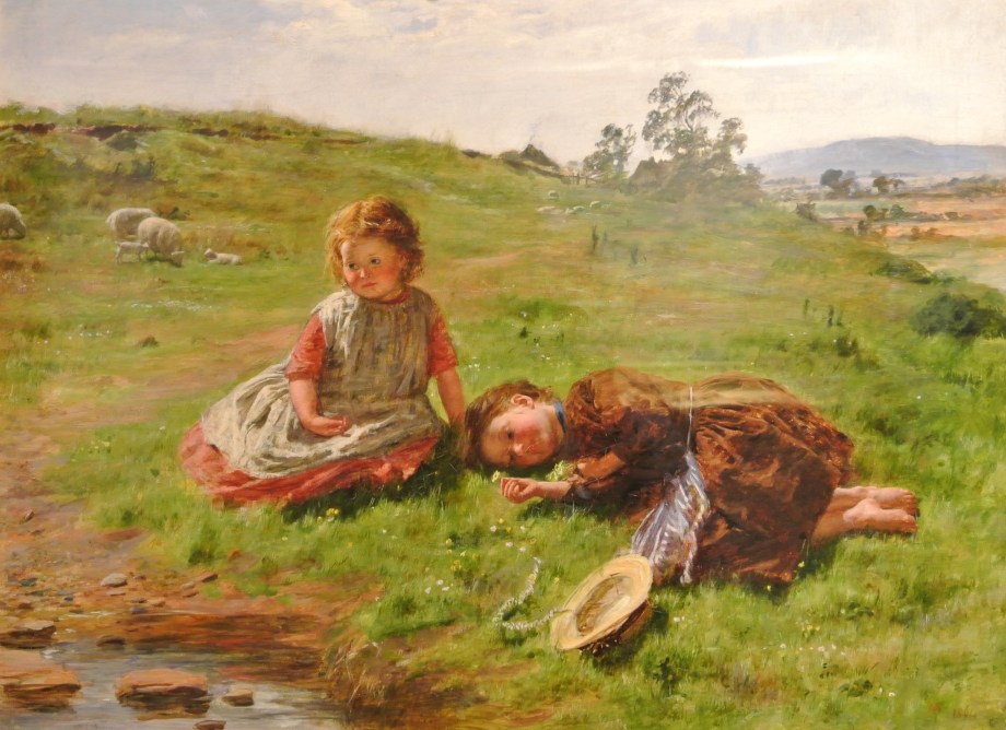 Spring, William Mctaggart, 1864. On display in the Scottish National Gallery, Edinburgh