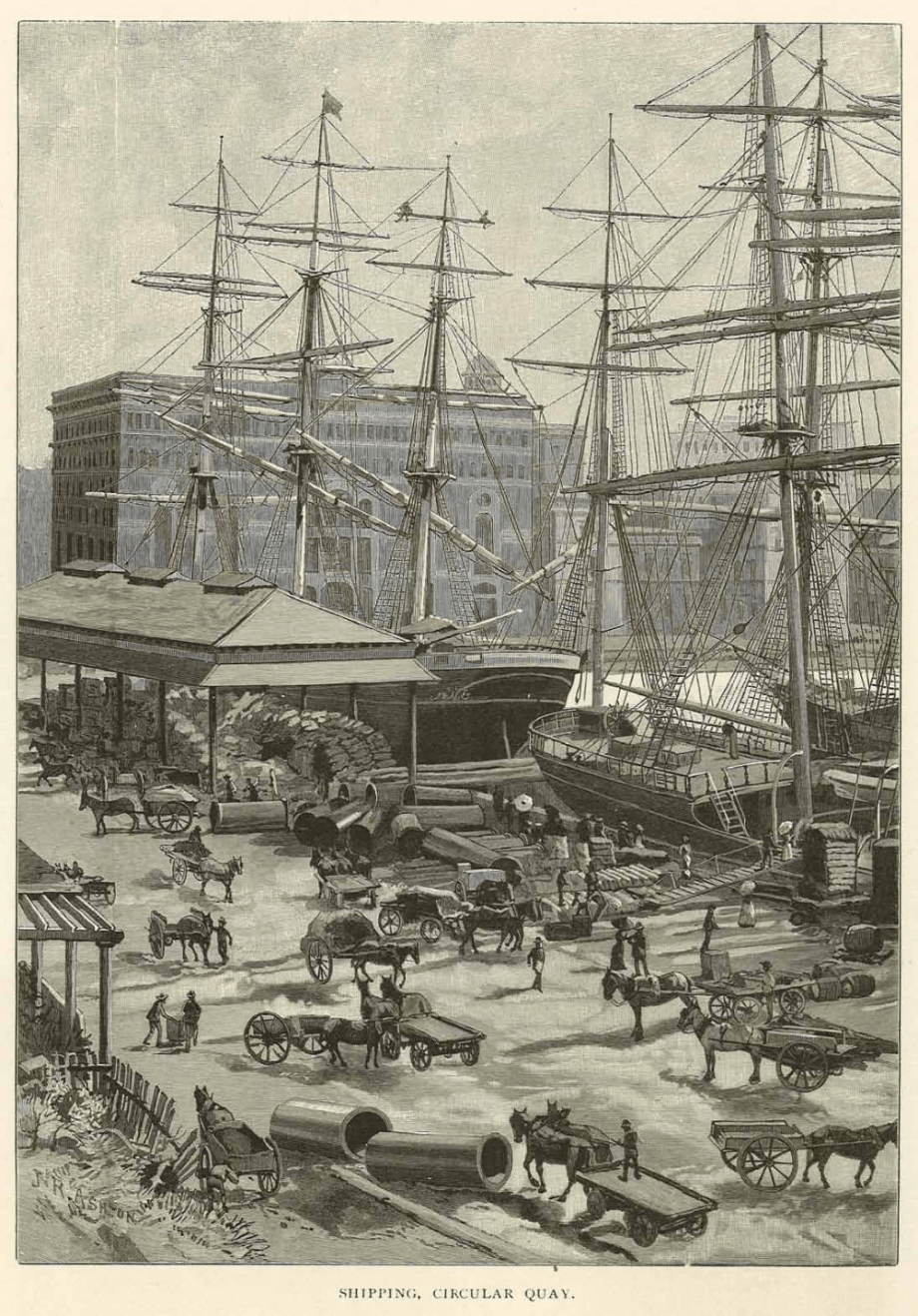 Circular Quay 1880